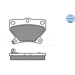  stabdžių trinkelių rinkinys, diskinis stabdys <small>MEYLE-ORIGINAL: True to OE.</small>