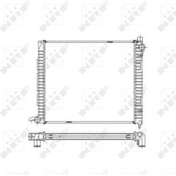  radiatorius, variklio aušinimas