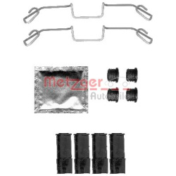  priedų komplektas, diskinių stabdžių trinkelės