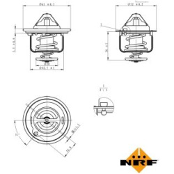  termostatas, aušinimo skystis <small>EASY FIT</small>