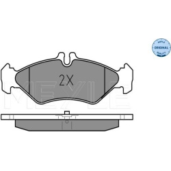  stabdžių trinkelių rinkinys, diskinis stabdys <small>MEYLE-ORIGINAL: True to OE.</small>