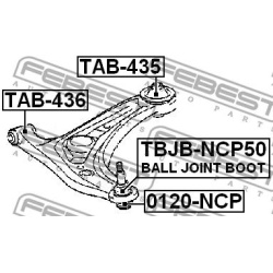  valdymo svirties/išilginių svirčių įvorė
