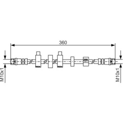  stabdžių žarnelė
