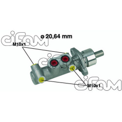  pagrindinis cilindras, stabdžiai