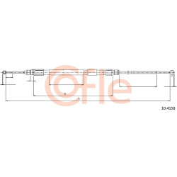  trosas, stovėjimo stabdys
