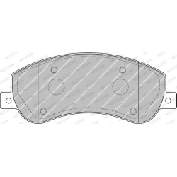  stabdžių trinkelių rinkinys, diskinis stabdys <small>PREMIER ECO FRICTION</small>