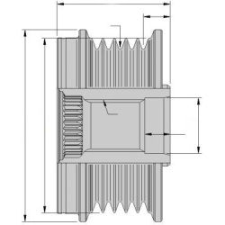 laisvos eigos sankaba, kint. sr. generatorius  laisvos eigos sankaba, kint. sr. generatorius