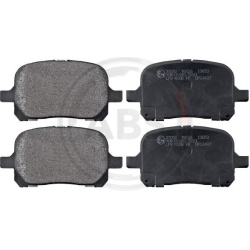  stabdžių trinkelių rinkinys, diskinis stabdys