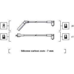  uždegimo laido komplektas