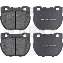  stabdžių trinkelių rinkinys, diskinis stabdys