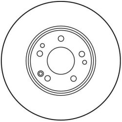  stabdžių diskas (1vnt)