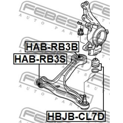  valdymo svirties/išilginių svirčių įvorė