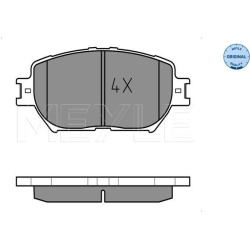  stabdžių trinkelių rinkinys, diskinis stabdys