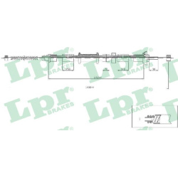  trosas, stovėjimo stabdys