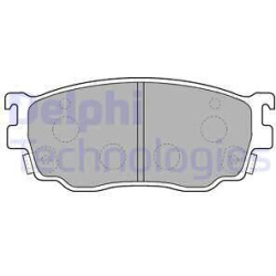  stabdžių trinkelių rinkinys, diskinis stabdys