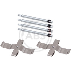  priedų komplektas, diskinių stabdžių trinkelės