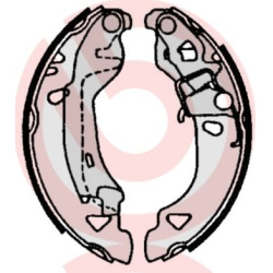  stabdžių trinkelių komplektas <small>ESSENTIAL LINE</small>