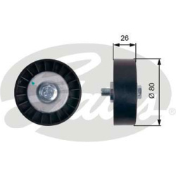  kreipiantysis skriemulys, V formos rumbuotas diržas