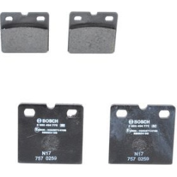  stabdžių trinkelių rinkinys, diskinis stabdys