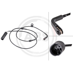  įspėjimo kontaktas, stabdžių trinkelių susidėvėjimas