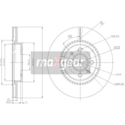  stabdžių diskas (1vnt)