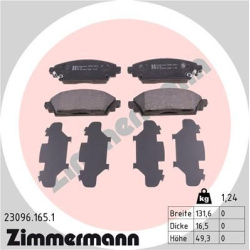  stabdžių trinkelių rinkinys, diskinis stabdys
