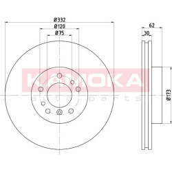  stabdžių diskas (1vnt)