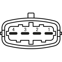  jutiklis, įsiurbimo kolektoriaus slėgis