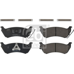  stabdžių trinkelių rinkinys, diskinis stabdys