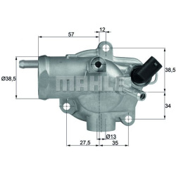  termostatas, aušinimo skystis