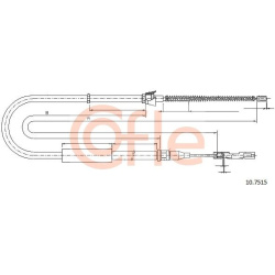  trosas, stovėjimo stabdys