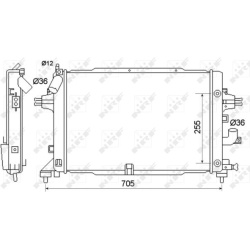  radiatorius, variklio aušinimas