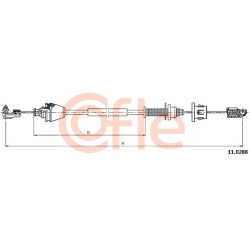 akceleratoriaus trosas  akceleratoriaus trosas