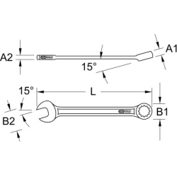  žiedinis-šakinis veržliaraktis
