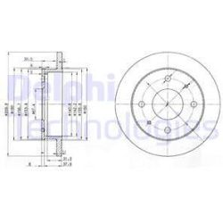  stabdžių diskas (1vnt)