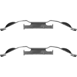  priedų komplektas, diskinių stabdžių trinkelės