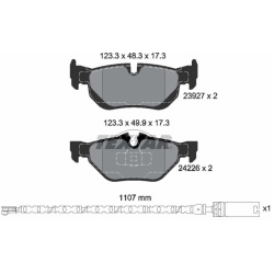  stabdžių trinkelių rinkinys, diskinis stabdys <small>Q+</small>