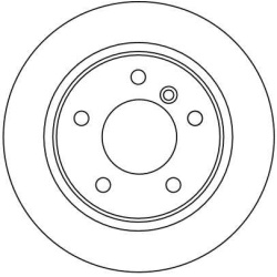  stabdžių diskas (1vnt)