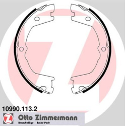  stabdžių trinkelių komplektas, stovėjimo stabdis