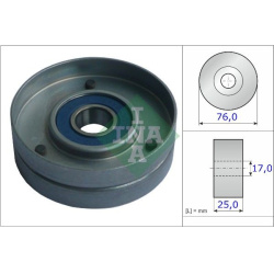  įtempiklio skriemulys, V formos rumbuotas diržas