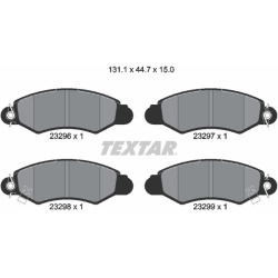  stabdžių trinkelių rinkinys, diskinis stabdys