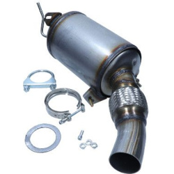  suodžių / kietųjų dalelių filtras, išmetimo sistema