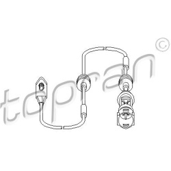  jutiklis, stabdžių trinkelių susidėvėjimas