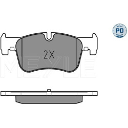  stabdžių trinkelių rinkinys, diskinis stabdys <small>MEYLE-PD: Advanced performance and design.</small>