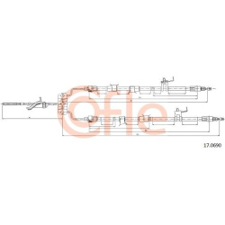  trosas, stovėjimo stabdys