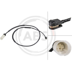  įspėjimo kontaktas, stabdžių trinkelių susidėvėjimas