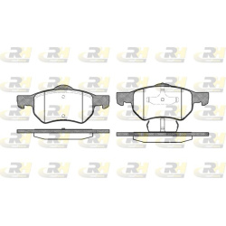  stabdžių trinkelių rinkinys, diskinis stabdys