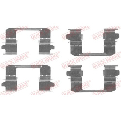  priedų komplektas, diskinių stabdžių trinkelės