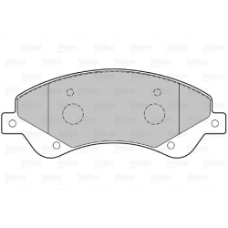  stabdžių trinkelių rinkinys, diskinis stabdys <small>ESSENTIAL</small>