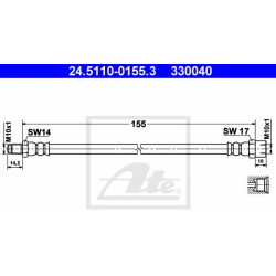  stabdžių žarnelė